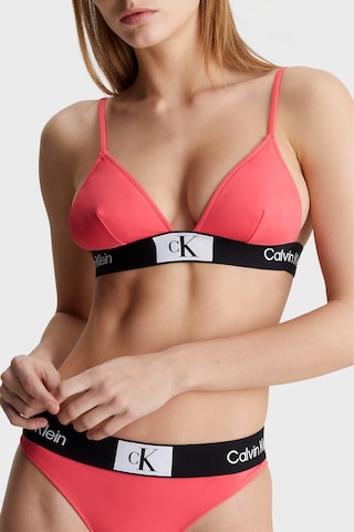Calvin Klein Bayan Bikini Üstü Kw0kw02451 Tbk Mercan