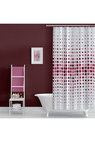 Zethome Evdy Banyo Duş Perdesi 4961 P. Tek Kanat 1X110X200 Çok Renkli