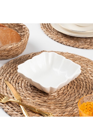 Porsima 1749n Porselen Kase Desenli Derin Salata Kase 15cm