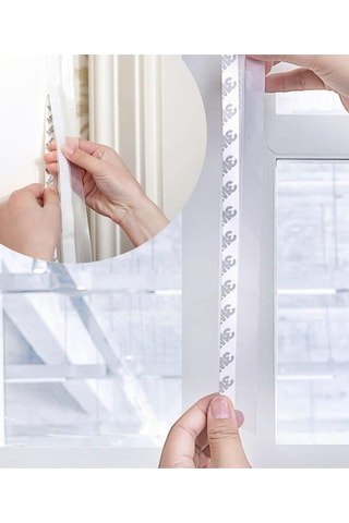 Toz Soğuk Rüzgar Koku Ses Böcek Haşerat Önleyici Isı Ve Ses Yalıtımı Kapı Pencere Şerit Bant 3 Metre 3 Metre
