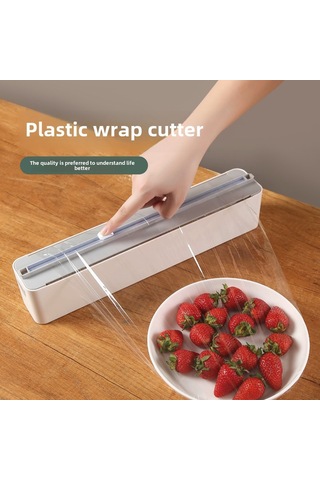 Yunboo Mutfakta Kullanıma Uygun Manyetik Buzdolabı Tutucu, 50m Gıda Grubu Streç Filmi 2 Adet , Kolay Kesim Kutusu - Sınıfik Model Diğer