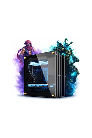 Hyper Rocket GRID-G3C R5-7600 16 GB 1 TB NVMe SSD RTX5060 Free Dos Oem Paket Masaüstü Oyuncu Bilgisayarı