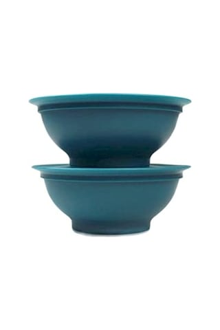Tupperware Allegra Tatlı Kasesi 2 275 Ml Turkuaz/altın Tatlı Kasesi Sku: Smg8690010590657