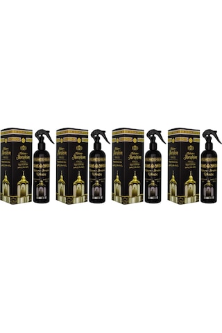 4'lü Esved Makamı İbrahim Kokusu Sprey Premium 400 Ml X 3 Adet Makamı İbrahim
