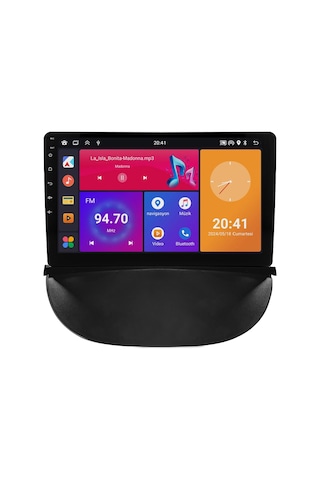 Renault Symbol Android Multimedya Sistemi 2010-2012 Crv4763xp
