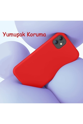 Apple Uyumlu iPhone 11 Kılıf Kamera Lensli Lansman Silikon Kapak
