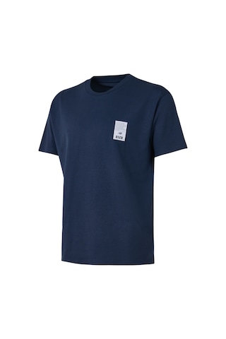 New Balance Lifestyle Erkek Tshirt Lacivert