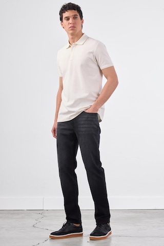 Dufy Beyaz Düz Erkek T-shirt - Slim Fit Beyaz