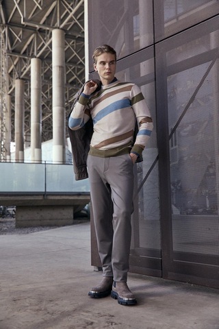 Erkek Bisiklet Yaka Triko Bej 3759 Bej