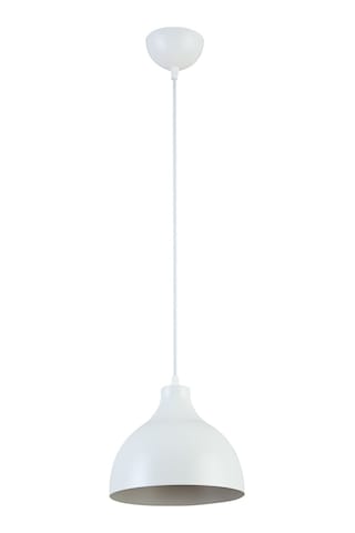 Vega Modern Tasarım Cafe Mutfak Salon Beyaz Renk Tekli Avize 20cm Çap Diğer