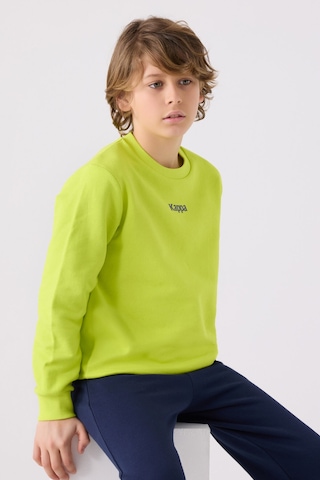 Kappa Erkek Çocuk Yeşil Sweatshirt 5274-45415 Yeşil