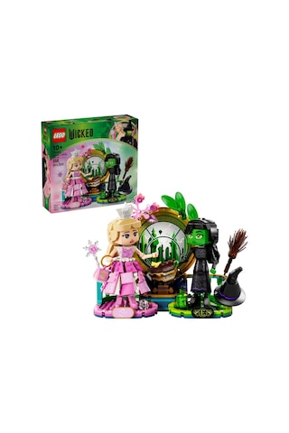 LEGO® Wicked Elphaba ve Glinda Figürleri 75682 - 10 Yaş ve Üzeri Çocuklar için Fantastik Oyuncak Yapım Seti (558 Parça)
