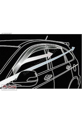 Boğaziçi Peugeot 206 Cam Rüzgarlığı Mugen 4.lü