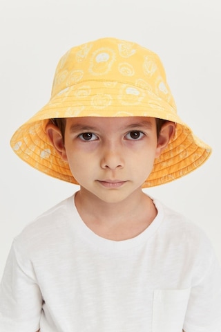 Benitto Kids Erkek Çocuk Desenli Bucket Şapka 7007-sarı Sarı