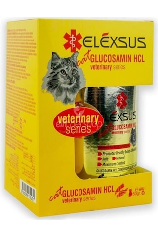 Elexsus Glikozamin HCL Kedi Tableti 50 G