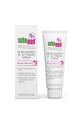 Nemlendirici El Ve Tırnak Kremi Kuru Ve Çatlayan Eller İçin 75 Ml Törpü Hediye