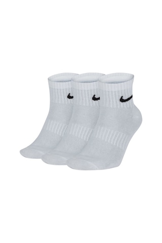 Erkek Nike Everyday Lightweight Ankle 3 Çift Sx7677-100 Beyaz Erkek Nike Everyday Lightweight Ankle 3 Çift Sx7677-100 Beyaz