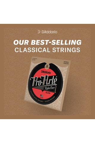 D'addario Ej47 Klasik Gitar Tel Seti, Pro-arte, 80/20 Bronze Woun