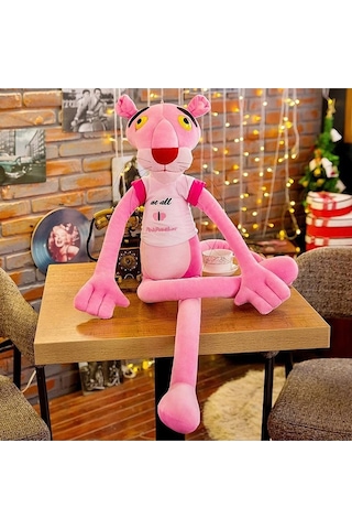 Dev Boy 80 CM Peluş Pembe Panter