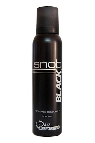 Snob Black Erkek Parfüm EDT 100 ML + Deodorant 150 ML 2'li Set