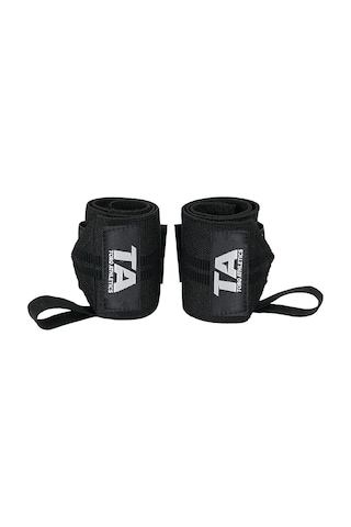 Torq Athletics Pro Wrist Wraps 2'li - Siyah Siyah