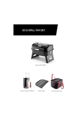 Rehome Guruss Go&girl Barbekü Mangal Tam Set