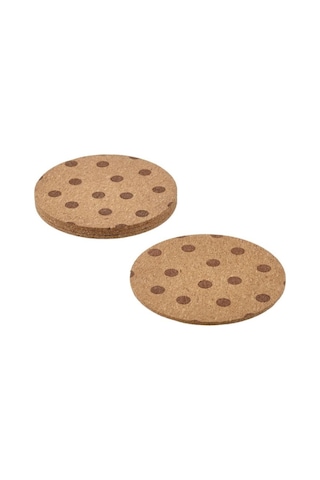 Ikea Solabborre 4'lü Kupa Altlığı 10 Cm Hardal