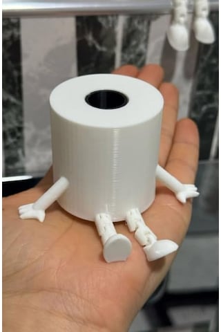 4'lü Eğlenceli Banyo Dekoratif Figür Seti/tuvalet Kağıdı, Kaka Emojisi, Çöp Kovası, Klozet Diğer