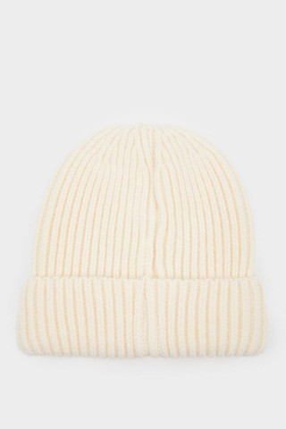 Defacto Erkek Bebek Nakışlı Triko Bere C8594a525wner136 Ekru