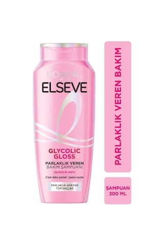 5'li Glycolic Gloss Core Parlaklık Veren Bakım Şampuanı 300ml Tüm Saç Tipleri