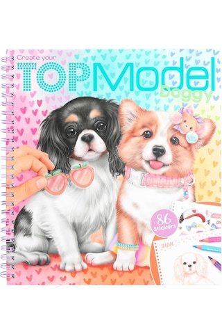 TopModel Boyama Kitabı Köpeklerinizi Yaratın 0412164_A