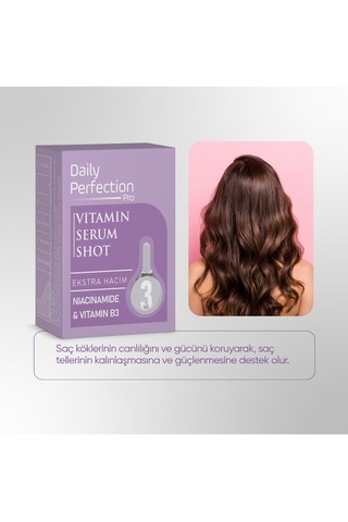 Daily Perfection Provitamin Shot No:3 Ekstra Hacim Serum 2 x 6 ML
