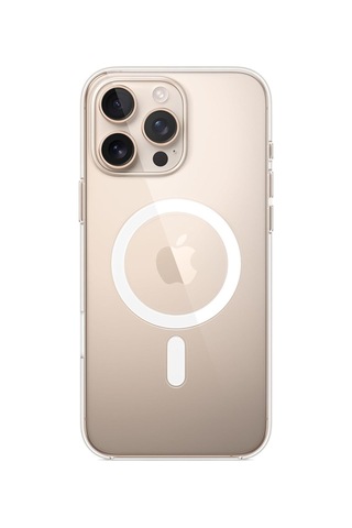 Koruma Kabı Akıllı Telefon Cep Koruyucu İphone 16 Pro Max Magsafe Özellikli Şeffaf Iq Silikon Kılıf