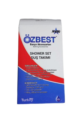 Duş Takımı Örgülü 3 Fonks Merso Diğer
