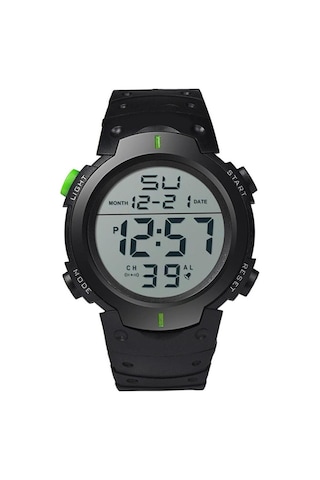 Cbtx Erkek Silikon Dijital Kol Saati Siyah