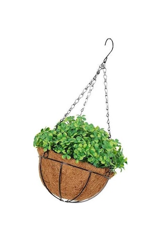 Pazly Yapılı Yapay Suntek Saksı Dekoratif Oturma Dört Bitki Askı 40cmx25cm Cw 40cmx25cm