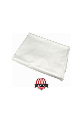 6.5 Metre X 50 Cm Beyaz Renk Polyester Balkon Demiri Brandası Su Geçirmez 1.sınıf 650g Çok Renkli