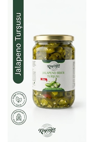 Kb Köyceğiz Yöresel Jalapeno Biber Turşu 680 Gr