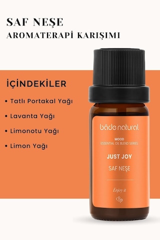 Bade Natural Saf Neşe Aromaterapi Karışımı 10 ML