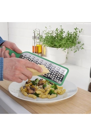 Ikea Uppfylld Çift Yönlü El Rendesi 30 Cm Krom Marul Yeşili Gri - Yeşil