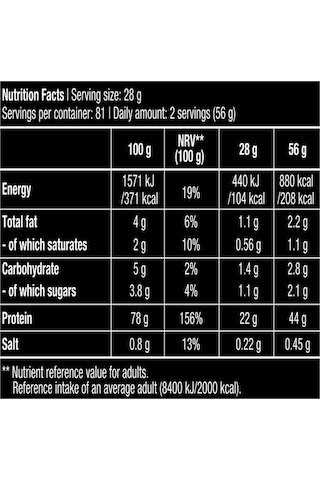 Biotechusa 100% Pure Whey Protein 2270g - 81 Servis