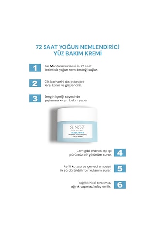 Sinoz Hydrapro Temizleyici Ve Nemlendirici 2 Li Bakım Seti