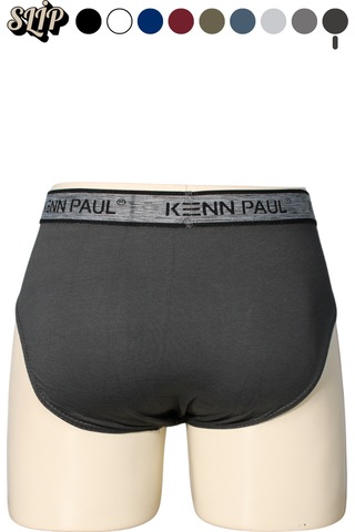 Kp Erkek Düz Pamuklu Füme Boxer Slip Boxer Füme