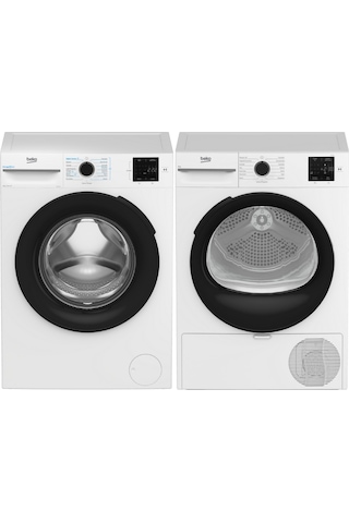 Beko CMX 8100 Çamaşır Ve KMX 81 Kurutma 8 KG Beyaz Eşya Seti