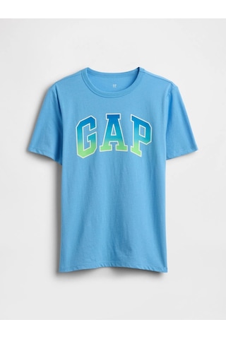 Gap V-frch Ss Value Tee Mavi