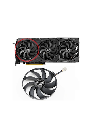 Asus Rog Strıx Rx 5600 Xt Rx 5700Xt Fanları
