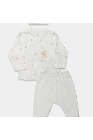 Bistyle 3lü Zıbın Takım Ocean And Starfish 13132 Ekru