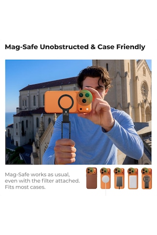 K&f Concept İphone 17 Pro Max/17 Pro İçin Geçmeli Cpl Filtre - Nano-x Serisi Optik
