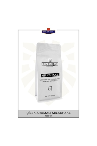 Simonelli Milkshake Çilek Aromalı 1 KG