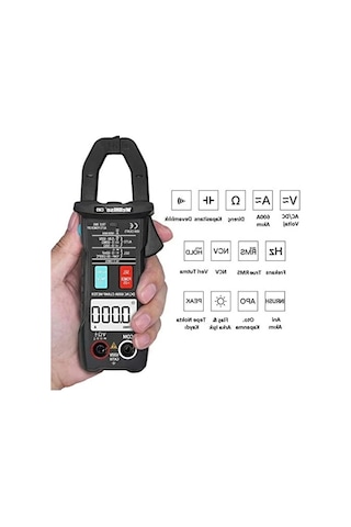 Dijital Otomatik Pensampermetre True Rms, Ac/dc Ölçüm Kapasitesi